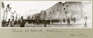 Église de la Nativité, Bethléem, 14 décembre 1917 - Capt. Arthur Rhodes